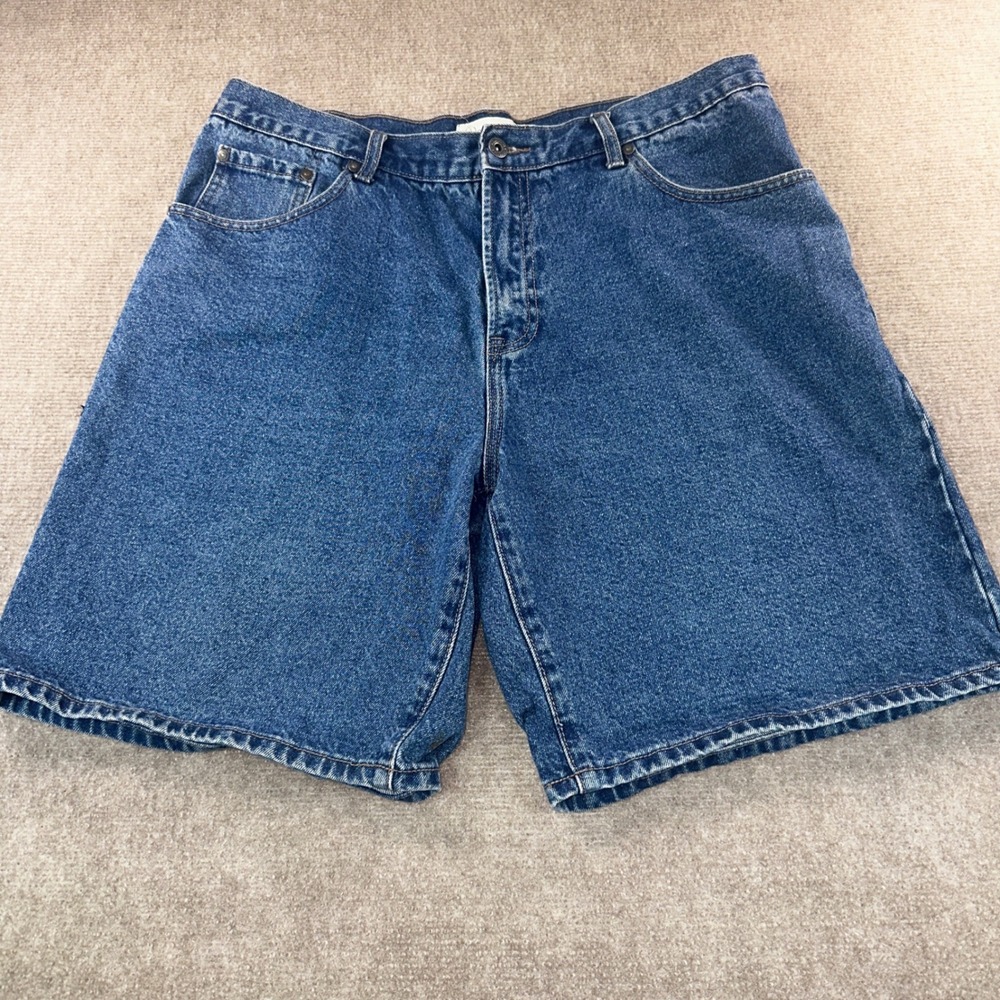 Outdoor Outfitters Mens Denim Shorts Blue Size 36 Medium Wash Cotton Relaxed